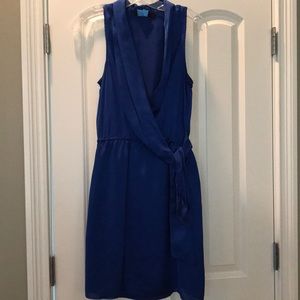 Royal Blue silk dress